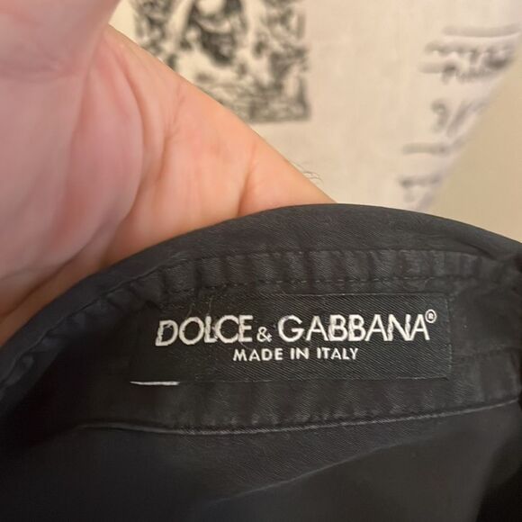 Dolce & Gabbana Black Button Closure Shirt - Picture 8 of 11